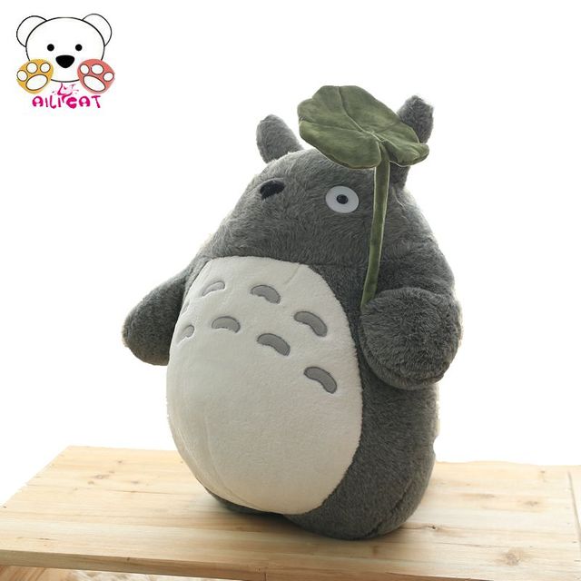 토토로 봉제인형 55CM 완구 쿠션 베개 - 귀여운 스튜디오 지브리 인형