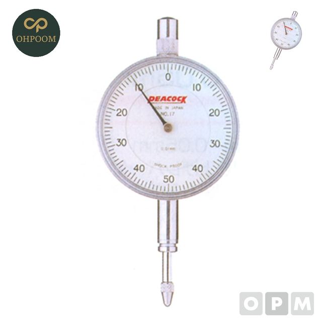 다이얼인디케이터 INDICATOR 다이얼게이지 소형 0.01mmx1mm 1EA