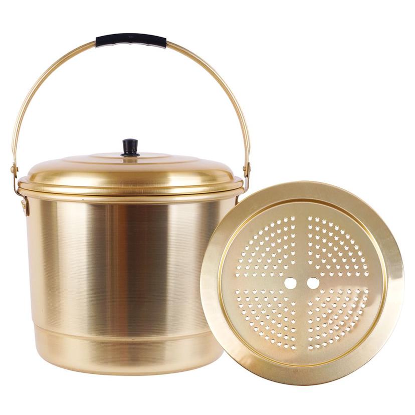 국산 알루미늄 양은 들통 20L - 대형 곰탕 찜솥