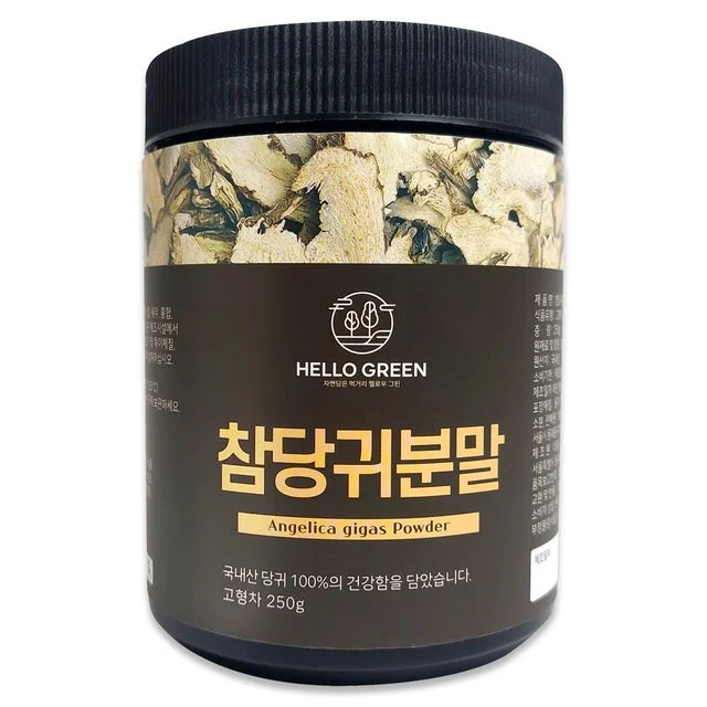 헬로우그린 국산 참당귀 분말 250g 건강 기능성 분말
