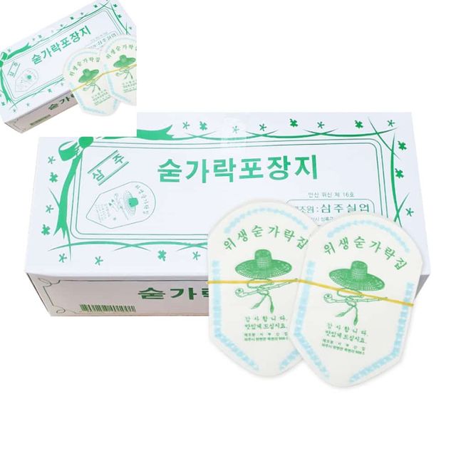 숟가락포장지 720매 숟가락커버 수저커버 수저포장지 숟가락집