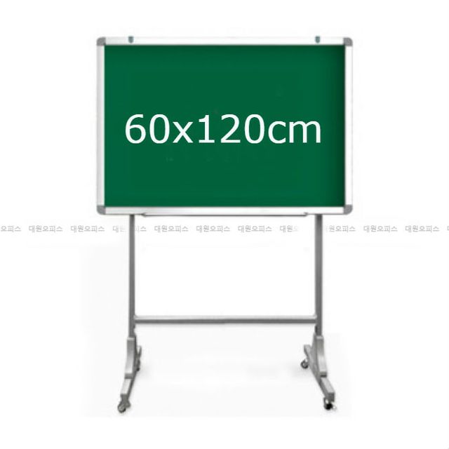 금강 자석 이동식 물백묵칠판 60x120cm - 좁은 공간 최적화
