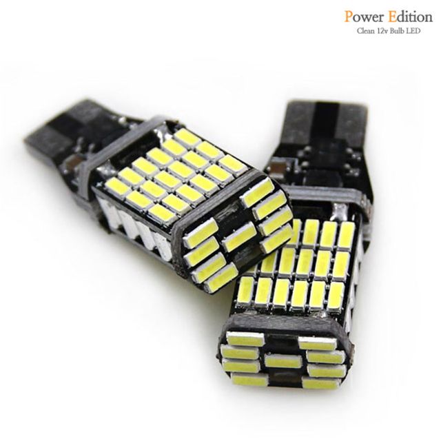 파워에디션 전차종 45LED 후진등 T15 12V 2개 1세트 - 밝은 후방 시야 확보
