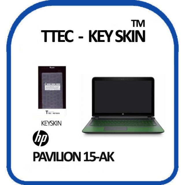 티테크 HP 파빌리온 15-AK 노트북 키스킨 - 깔끔한 일상 보호