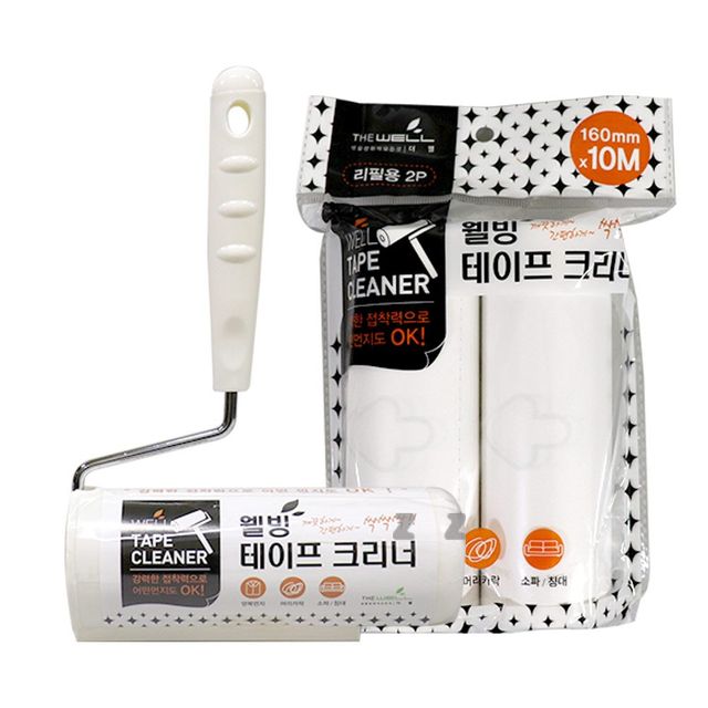 IS-SA 더웰 웰빙 테이프 크리너 - 먼지 제거용 점착식 청소 도구