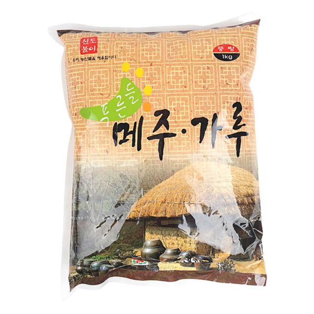 국산 메주가루 1kg - 전통 장 담그기 건강 분말