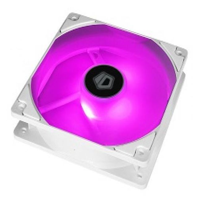 에버쿨 120mm 케이스 LED 팬쿨러 XF-12025-RGB-SNOW