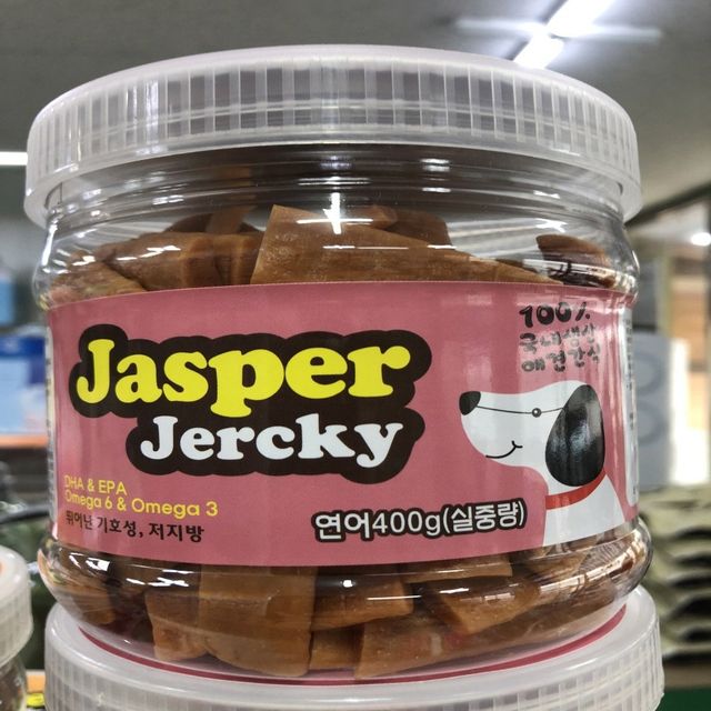 동화애견 제스퍼저지 연어 400g 반려견 사료