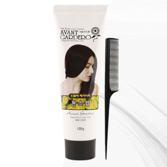 탈색방지 중화제없이 건강한모발 헤어비비원스텝 120g - 손상 최소 염색약
