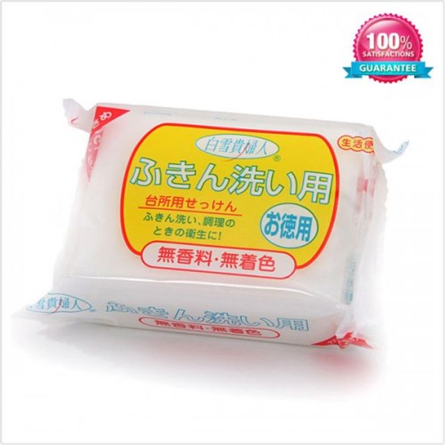 백설귀부인 행주비누 150g 1개 - 강력한 세정력, 주방 청소 필수템