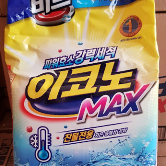 비트 세탁 세제 이코노맥스 3kg 파우치 대용량