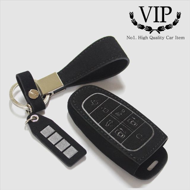 VIP 샤무드 스마트키홀더 키케이스 소나타DN8 7버튼용