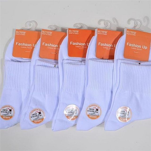여성 중목 양말 여성 무지 양말 데일리 베이직 사계절 편안한 학생 단체 발목 운동