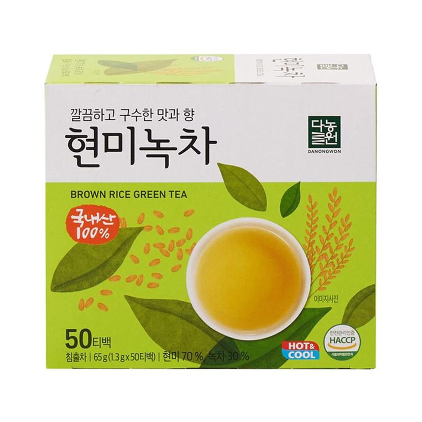 다농원 현미녹차 50티백 구수한 건강 녹차차