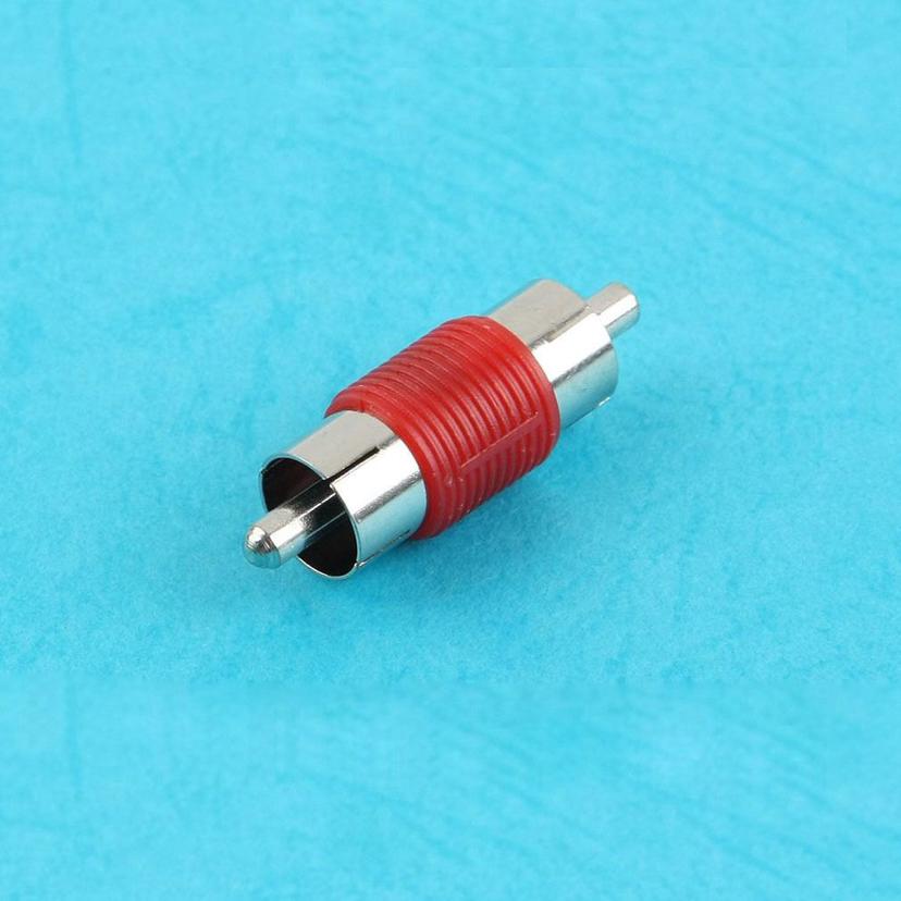 RCA MM 젠더 적색 음향 기기 연결 변환 잭