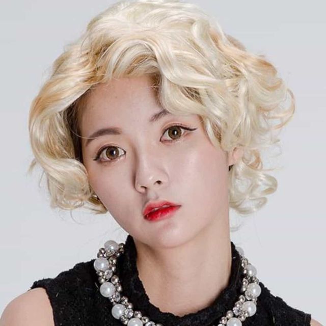 마릴린먼로가발 공연가발 코스튬가발