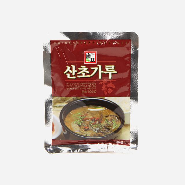 솔표 산초 분말100 40g