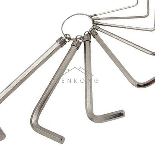 육각렌치 세트 링타입 L렌치드라이버 1.5-8mm 8P SB-LCS8R