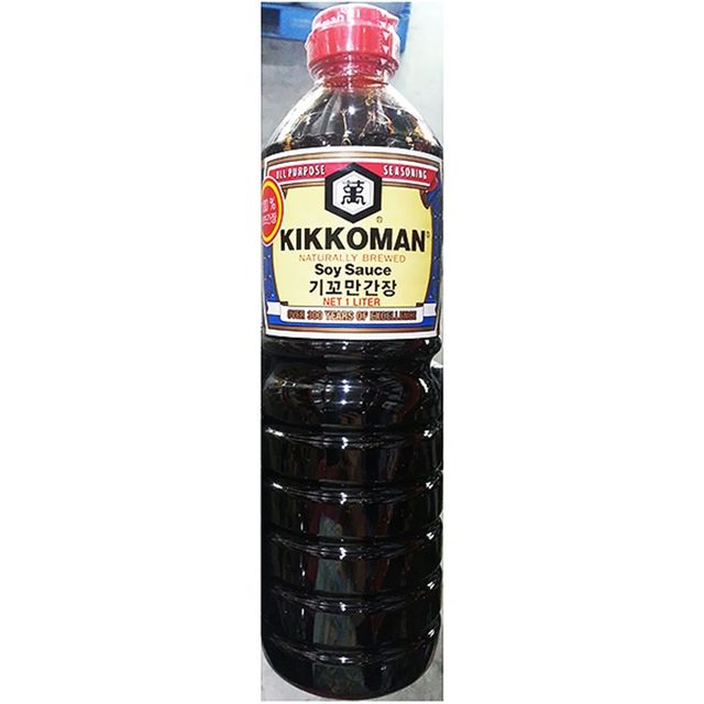 업소용 기꼬만 간장 1L - 일본 정통 맛, 실온 보관 가능