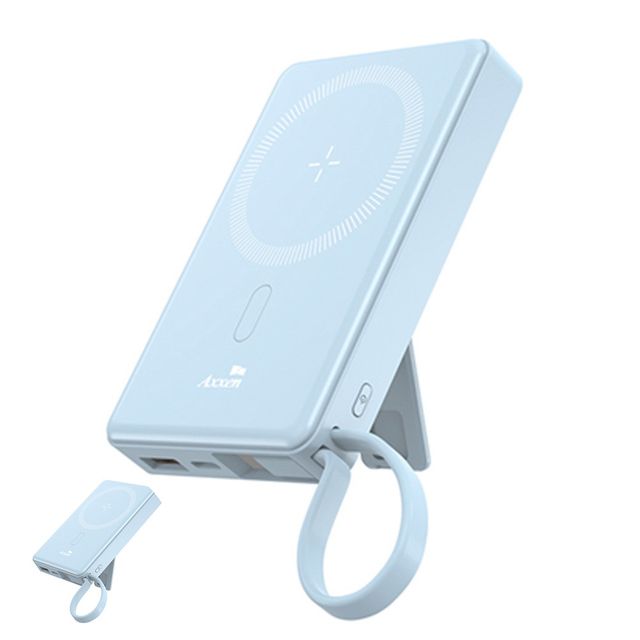 휴대용핸드폰배터리 휴대용보조배터리 보조배터리 맥세이프 10000mAh 고속보조배터리 22.5W 고속 무선 충전
