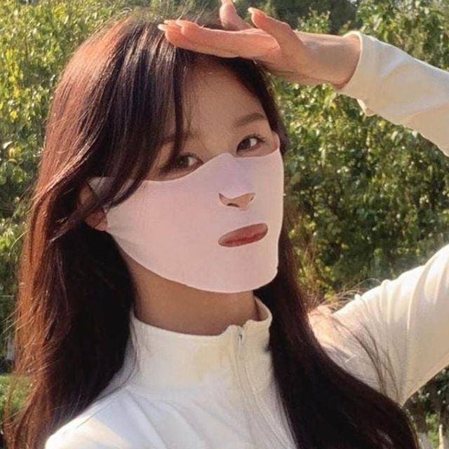 마스크 통풍감 쾌적한 골프 등산 캠핑 야외 활동 골프마스크