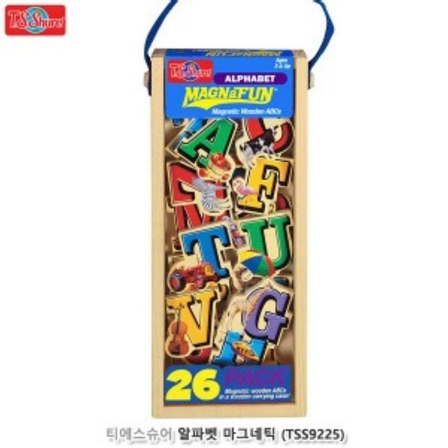티에스슈어 알파벳 마그네틱 블록 TSS9225 - 한글 영어 학습 장난감