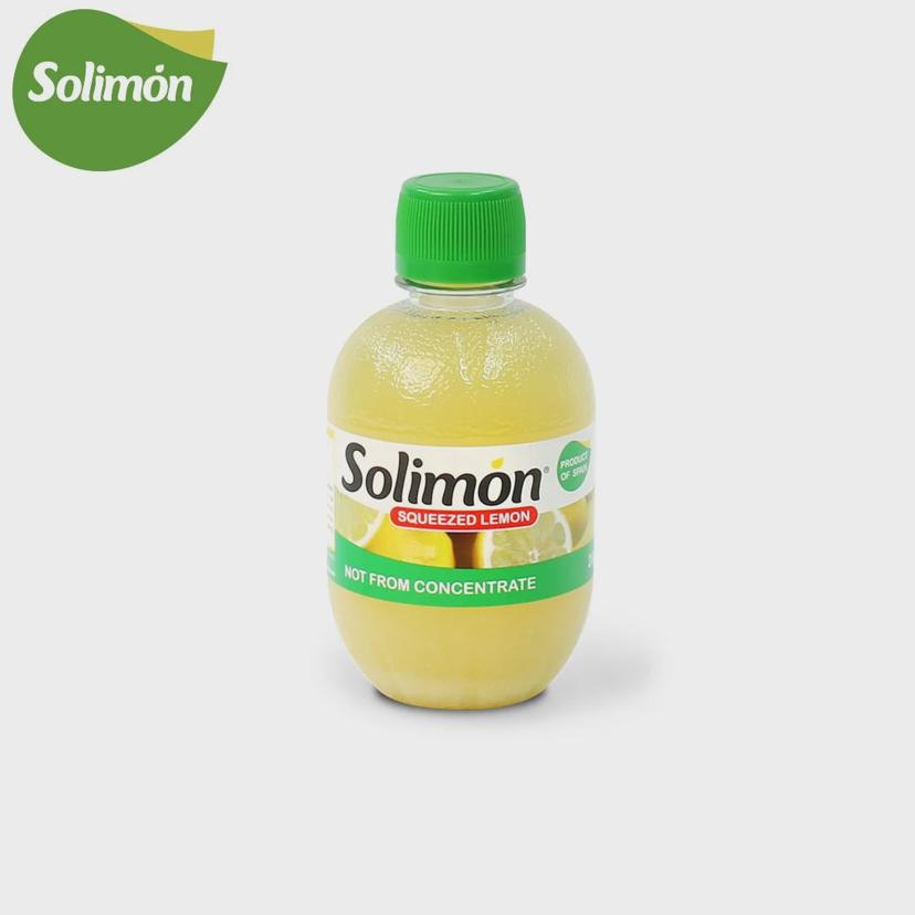 솔리몬 스퀴즈드 레몬즙 280ml - 100% 레몬 착즙액