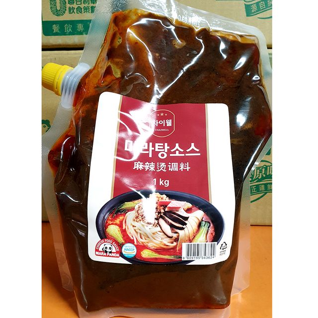 식당용 업소용 마라탕소스 차이웰 1K 대용량