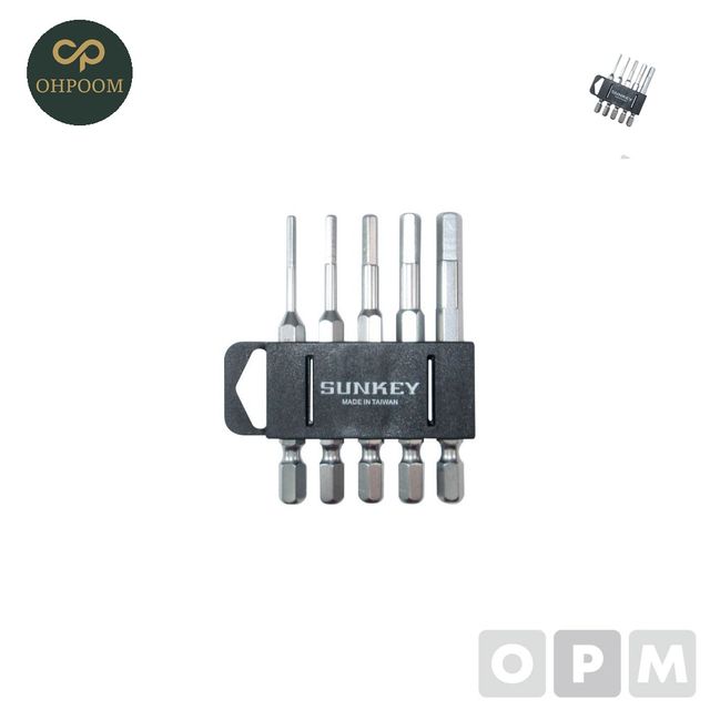 다이아몬드비트 자석비트 육각비트세트 SHB-75S 세트 2.5~6.0MM