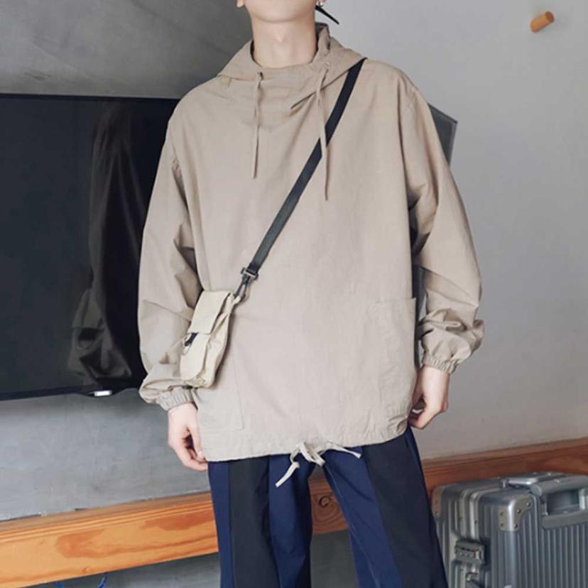 남자 루즈핏 아노락 후드 맨투맨 상의 패션