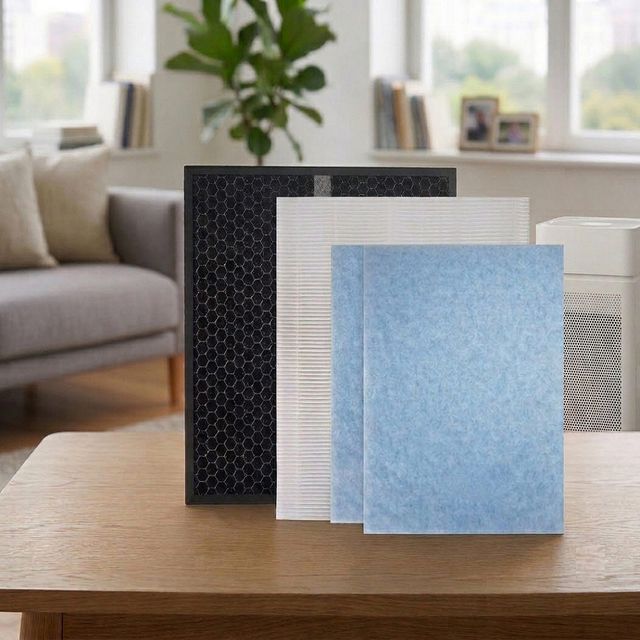 교원웰스 공기청정기 호환 필터, 국내생산 4종 세트