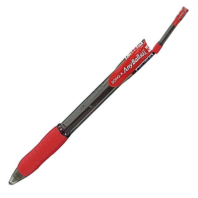 고급펜 국산볼펜 볼펜 1.0mm 적 12개