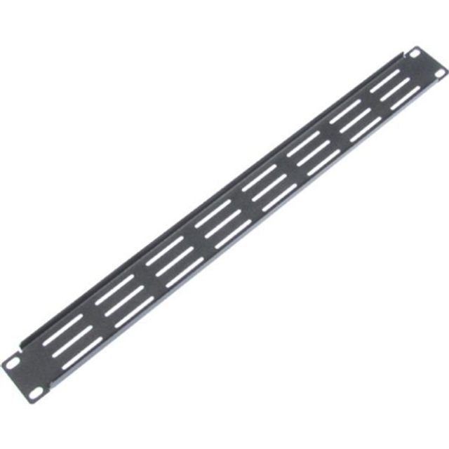 NETmate CYPV-1UBlack 허브랙 통풍식 블랭크 판넬 1U 블랙 - 효율적인 열 관리