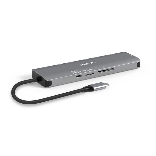 멀티 USB허브 C타입 HDMI 4K 100W PD 기가LAN 확장