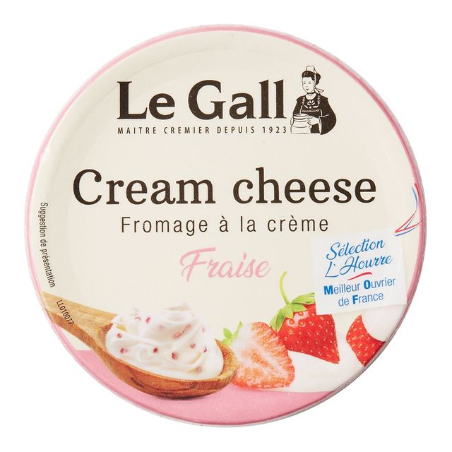 Le Gall 르갈 딸기 크림치즈 150g - 프랑스산 부드러운 스프레드