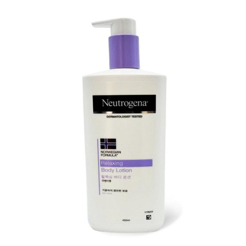뉴트로지나 릴렉싱 바디 로션 촉촉 보습 케어 450ml
