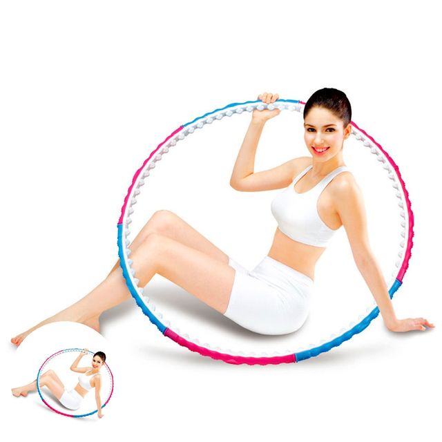 지압훌라후프 실내용훌라후프 훌라후프 패션후프 1.0kg