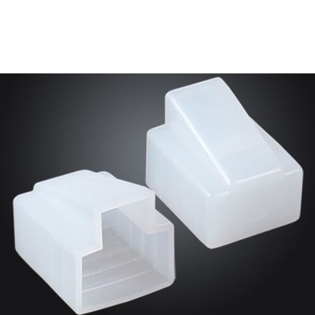 RJ45 랜 플러그 보호 커버 화이트 - 랜선 커넥터 보호 캡