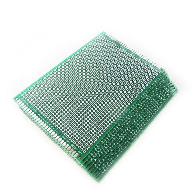 일렉킹 PCB 만능기판 10X15 양면 납땜 회로 prototyping 키트