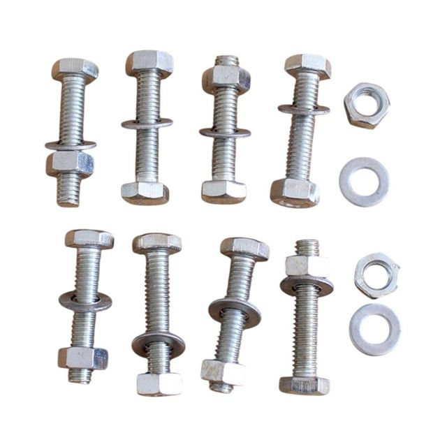 육각볼트 30x6mm 체결용품 8개입 나사 볼트