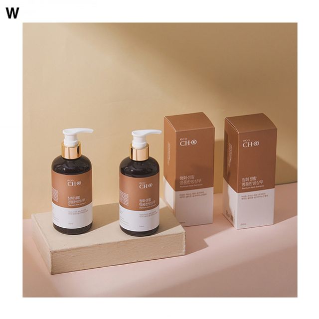 청화생활 명품한방샴푸 250ml - 천연 한방 성분으로 두피 진정 및 모발 강화