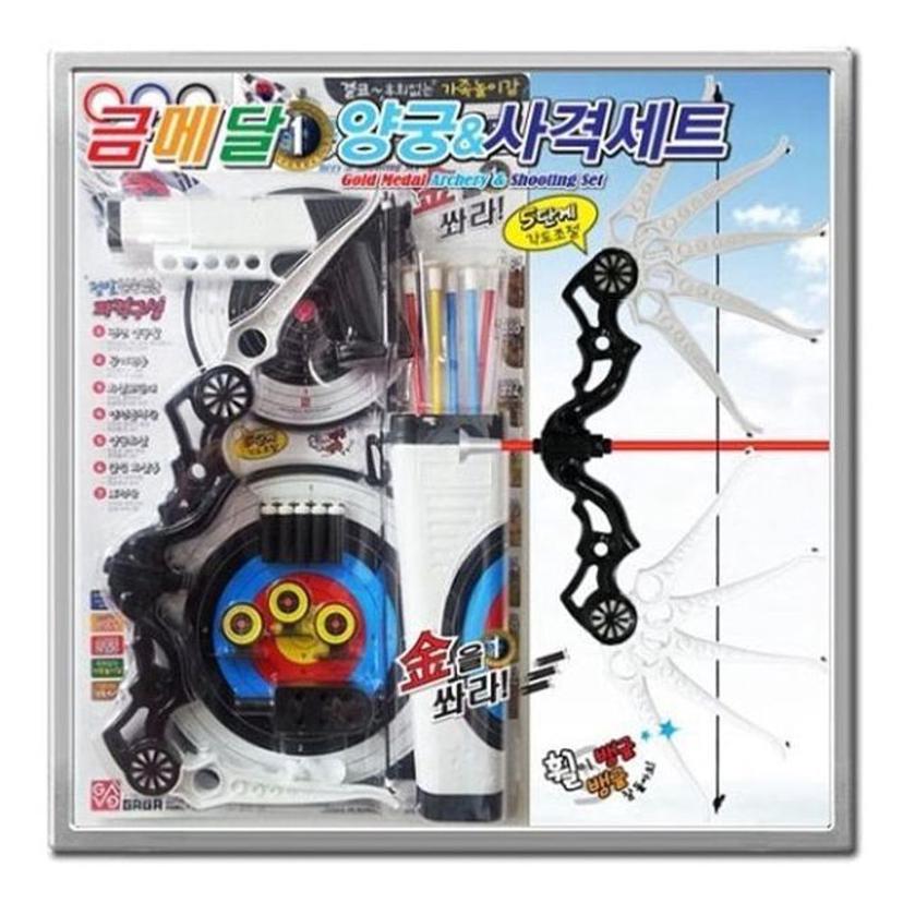 금메달 양궁 사격 세트 어린이 스포츠 교육 완구