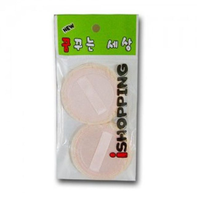 파우더 팩트 퍼프 쿠션 분첩 원형 2p 세트
