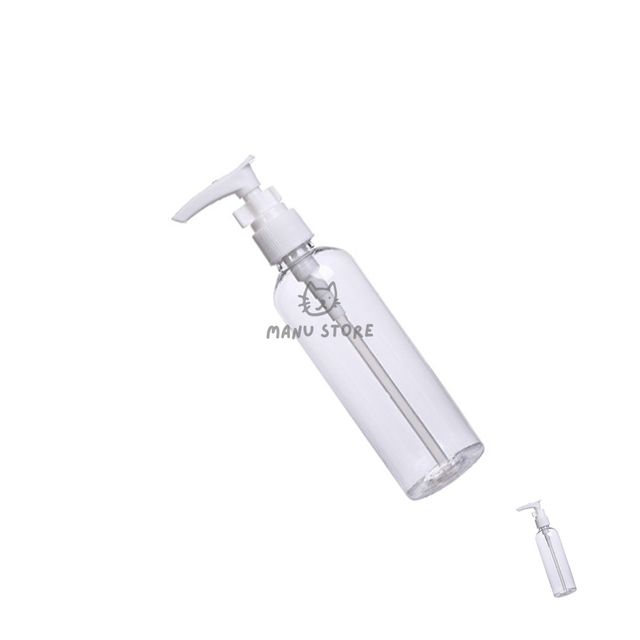 여행용화장품공병 로션공병 펌프형 플라스틱 투명 공병 100ml