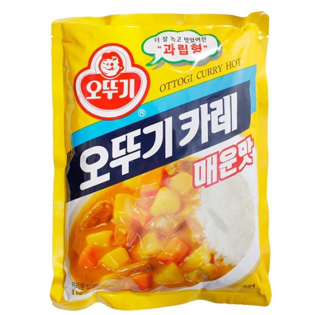 오뚜기 과립형 매운맛 카레 물에 잘녹는 카레 1kg