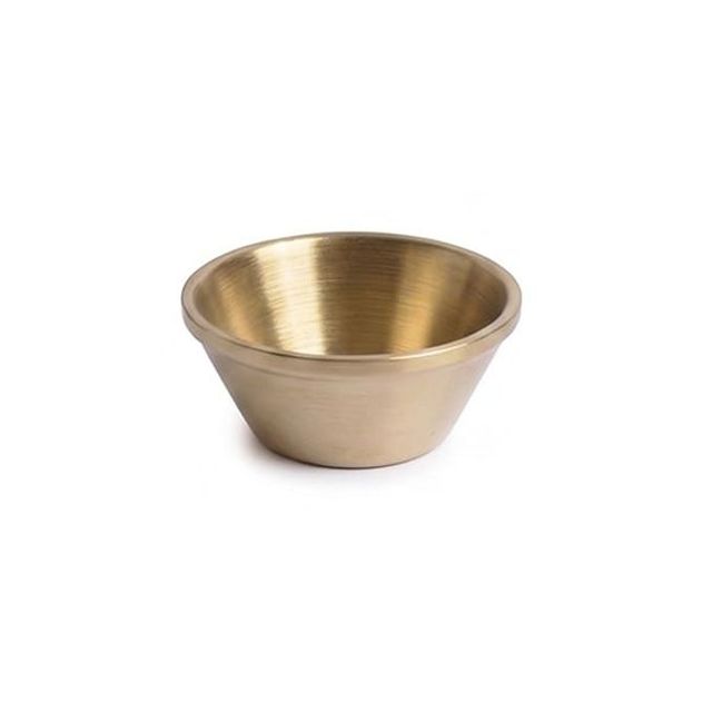 티타늄 이중 빙수볼 디저트볼 아이스크림 샐러드 그릇 1호 12cm