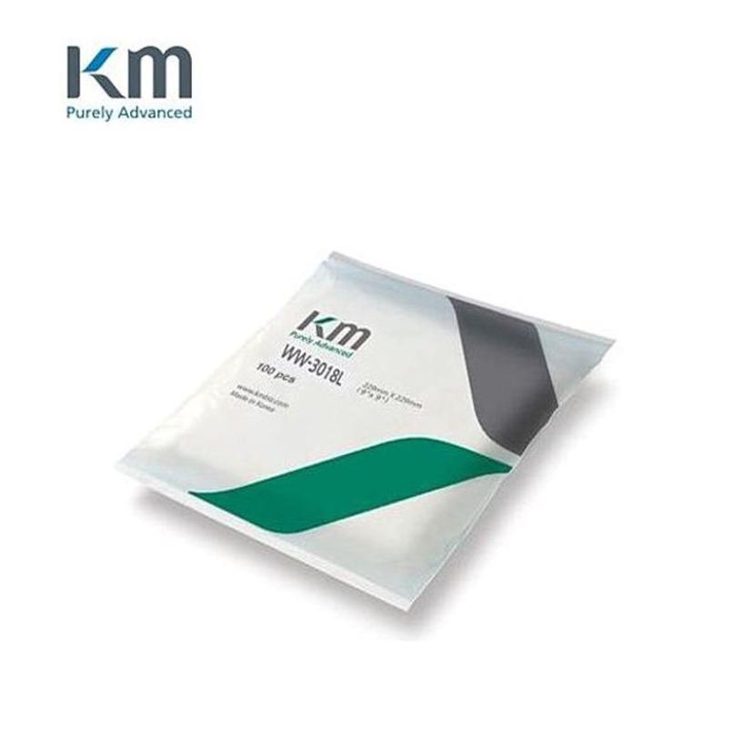 KM 폴리에스터 와이퍼 크린룸용 저중량 걸레 100매