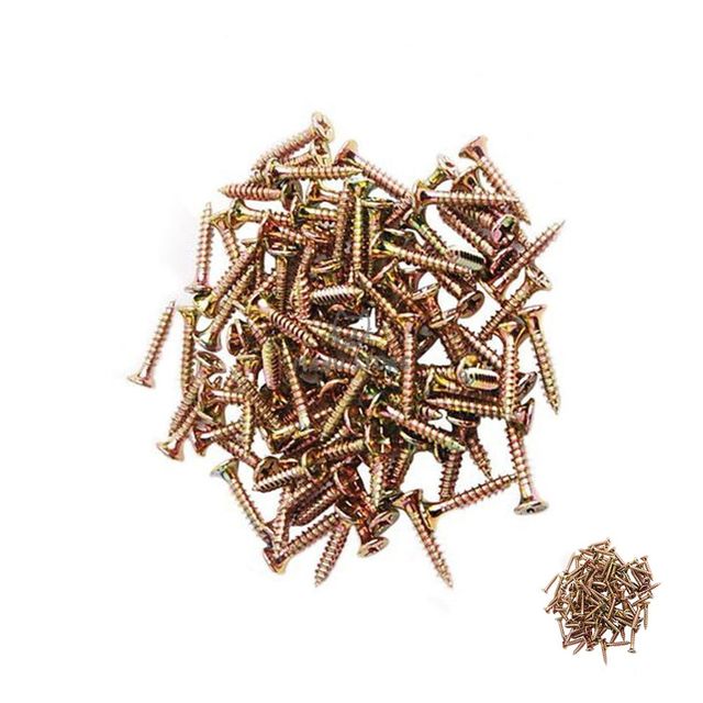철물부속품 목공나사 피스 3mm 천연색
