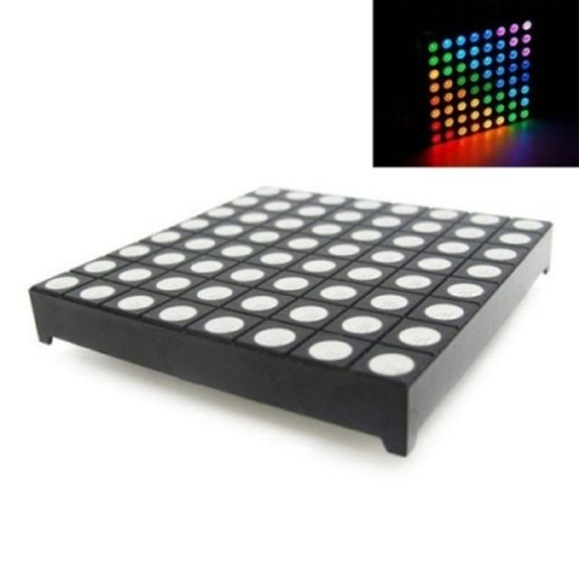 LED 도트매트릭스 88 RGB 풀컬러 디스플레이 - 프로그래밍용 모듈