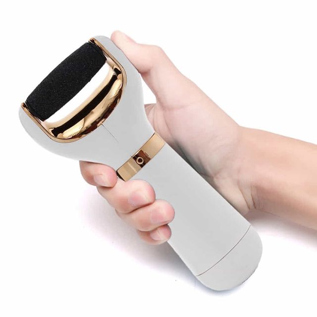 전동발각질제거기 화이트 발뒷꿈치각질제거 굳은살제거